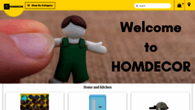 What Myhomdecor.com website looked like in 2021 (3 years ago)
