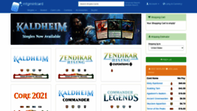 What Mtgmintcard.com website looked like in 2021 (3 years ago)