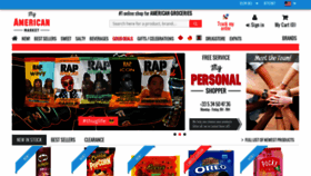 What Myamericanmarket.com website looked like in 2021 (3 years ago)