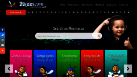 What Meemessasinhalasongs.com website looked like in 2021 (3 years ago)