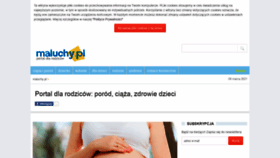 What Maluchy.pl website looked like in 2021 (3 years ago)