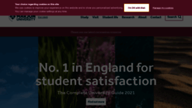 What Marjon.ac.uk website looked like in 2021 (3 years ago)