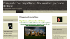 What Magnetiseur-guerisseur-astro.com website looked like in 2021 (3 years ago)