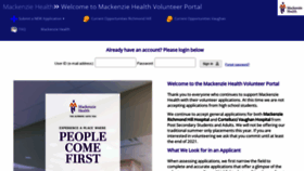What Mackenzie.vsyslive.com website looked like in 2021 (3 years ago)