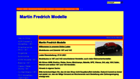 What Mfredrichmodelle.de website looked like in 2021 (3 years ago)