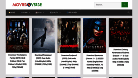 What Moviesverse.pro website looked like in 2021 (3 years ago)