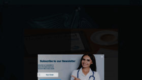 What Medicineexpert.com website looked like in 2021 (3 years ago)