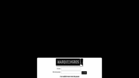 What Marqueengros.com website looked like in 2021 (3 years ago)