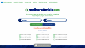 What Melhorcambio.com website looked like in 2021 (3 years ago)