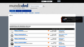 What Mundodvd.com website looked like in 2021 (3 years ago)