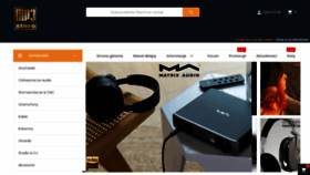 What Mp3store.pl website looked like in 2021 (4 years ago)