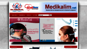 What Medikalim.net website looked like in 2021 (3 years ago)
