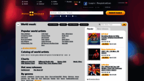 What Music-bazaar.net website looked like in 2021 (3 years ago)