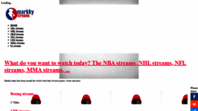 What Markkystreams.com website looked like in 2021 (3 years ago)