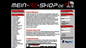 What Mein-rc-shop.de website looked like in 2021 (3 years ago)