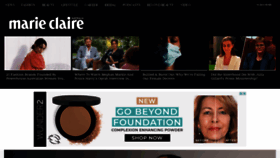 What Marieclaire.com.au website looked like in 2021 (3 years ago)