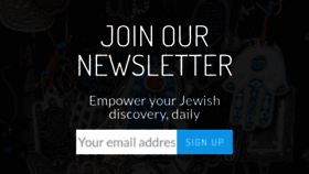 What Myjewishlearning.com website looked like in 2021 (3 years ago)