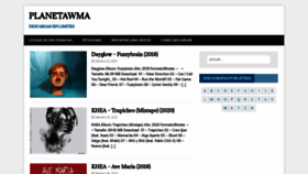 What Musica.planetawma.com website looked like in 2021 (3 years ago)