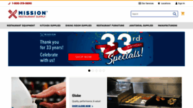 What Missionrs.com website looked like in 2021 (4 years ago)