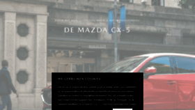 What Mazda.nl website looked like in 2021 (3 years ago)