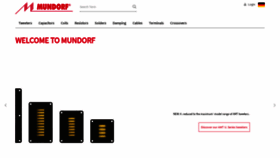 What Mundorf.com website looked like in 2021 (3 years ago)