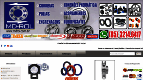 What Mdrolamentos.com.br website looked like in 2021 (3 years ago)