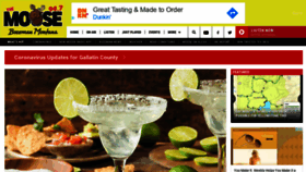 What Mooseradio.com website looked like in 2021 (4 years ago)