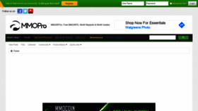 What Mmopro.org website looked like in 2021 (3 years ago)