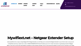 What Mywifiexttnet.net website looked like in 2021 (3 years ago)