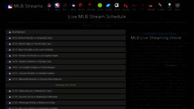 What Mlbstream.io website looked like in 2021 (3 years ago)