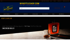 What Mybottleshop.com.au website looked like in 2021 (3 years ago)