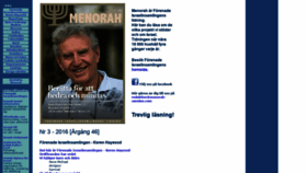 What Menorah-sweden.com website looked like in 2021 (3 years ago)