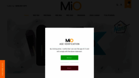 What Miovapor.com website looked like in 2021 (3 years ago)