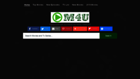 What M4ufree.info website looked like in 2021 (3 years ago)