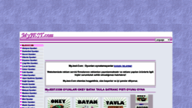 What Myjest.com website looked like in 2021 (3 years ago)