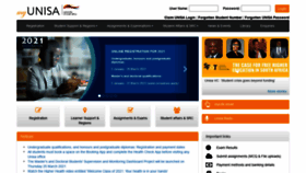 What Mymodules.unisa.ac.za website looked like in 2021 (3 years ago)