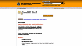 What Mail.mycavehill.uwi.edu website looked like in 2021 (3 years ago)