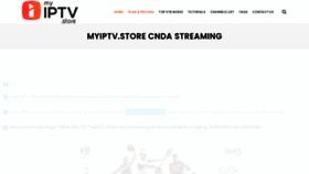 What Myiptv.store website looked like in 2021 (3 years ago)