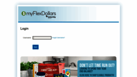 What Myflexdollars.com website looked like in 2021 (3 years ago)