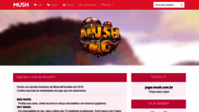 What Mush.com.br website looked like in 2021 (3 years ago)