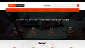 What Marketexpertz.com website looked like in 2021 (3 years ago)