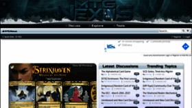 What Mtgnexus.com website looked like in 2021 (3 years ago)