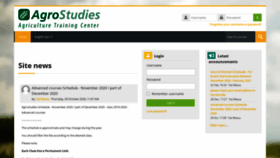 What Mdl.agrostudies.com website looked like in 2021 (3 years ago)