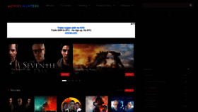 What Movieshunters.com website looked like in 2021 (3 years ago)