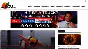 What Myrgv.com website looked like in 2021 (4 years ago)