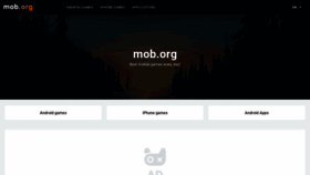 What Mob.org website looked like in 2021 (3 years ago)