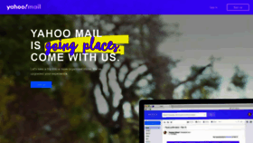 What Mail.yahoo.com website looked like in 2021 (3 years ago)