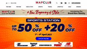What Mapemall.com website looked like in 2021 (3 years ago)