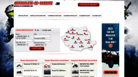 What Motociclete-de-vanzare.ro website looked like in 2021 (3 years ago)