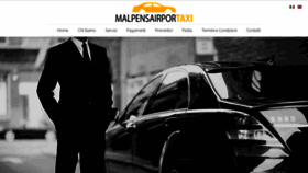 What Malpensairportaxi.it website looked like in 2021 (3 years ago)
